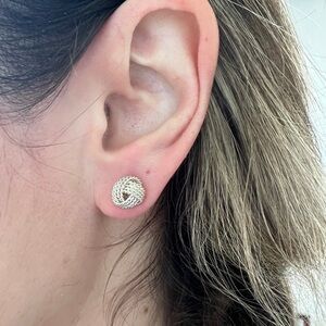 Tiffany & Co. Gold Swirl Earrings